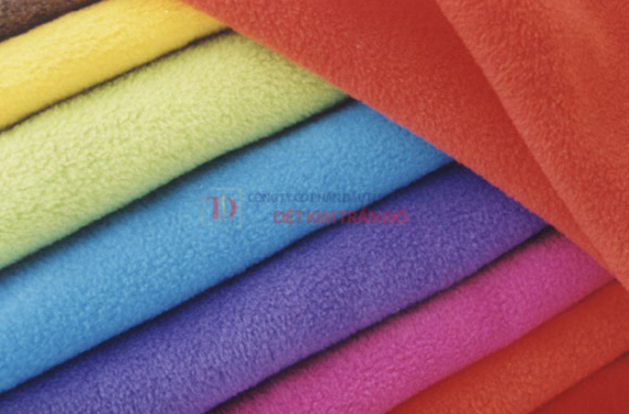 Xưởng cung cấp vải nỉ fleece mềm mại, giữ nhiệt tốt